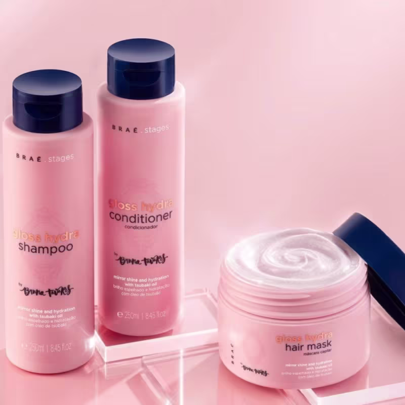 Shampoo Braé Stages by Bruna Tavares Gloss Hydra 1 Litro