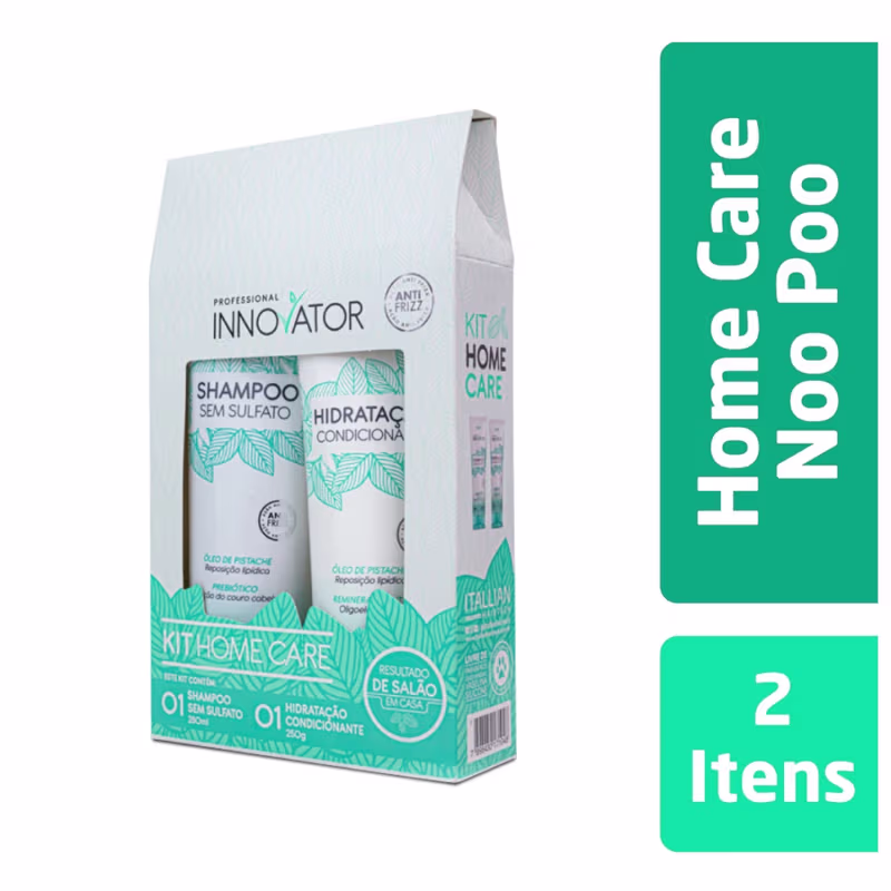 Kit Itallian Innovator Home Care Shampoo 280ml + Hidratação Condicionante 250g