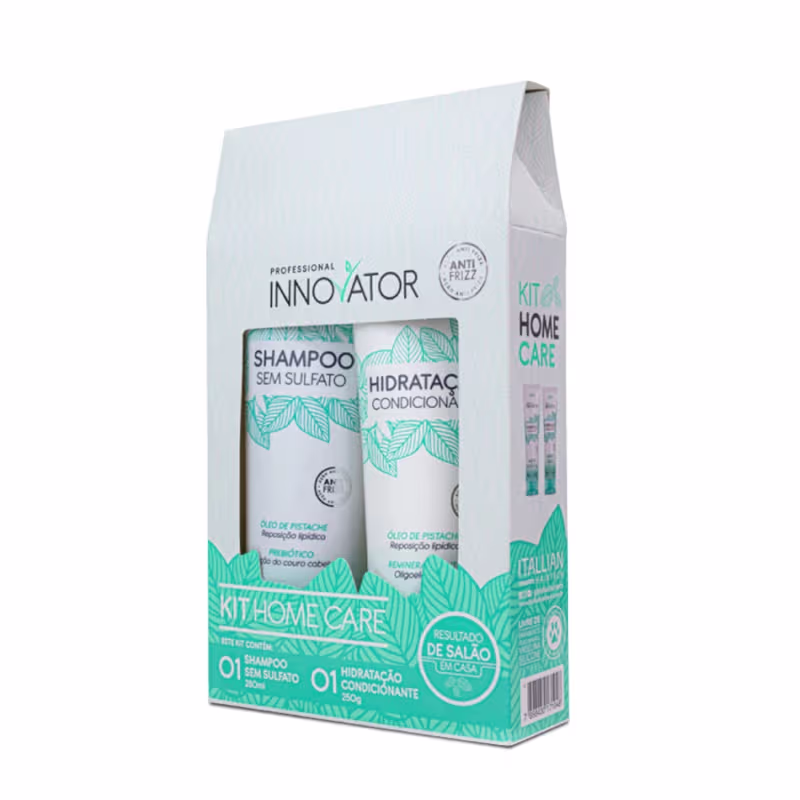 Kit Itallian Innovator Home Care Shampoo 280ml + Hidratação Condicionante 250g