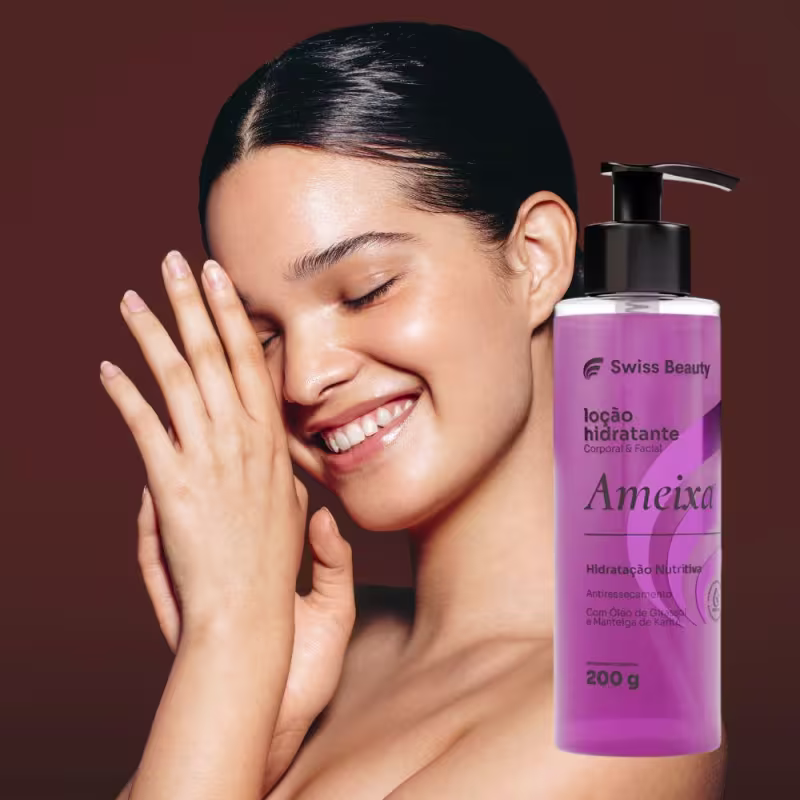 Loção Hidratante Corporal e Facial Ameixa 200g Swiss Beauty Belkit