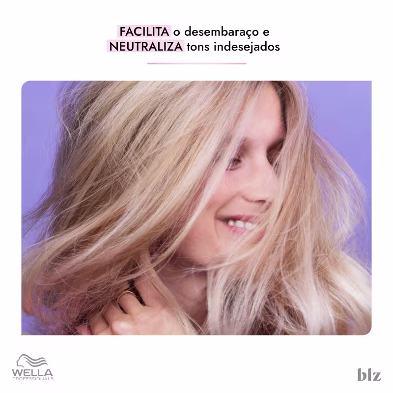 Wella Professionals Invigo Blonde Recharge - Condicionador Desamarelador 200ml