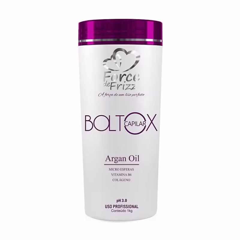 Máscara Capilar Profissional Boltox Capilar Argan Oil - Force Cosméticos 1Kg