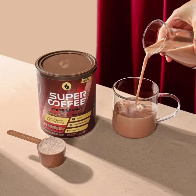 Supercoffee 3.0 Sabor Chocolate Lajotinha Lata - 380g