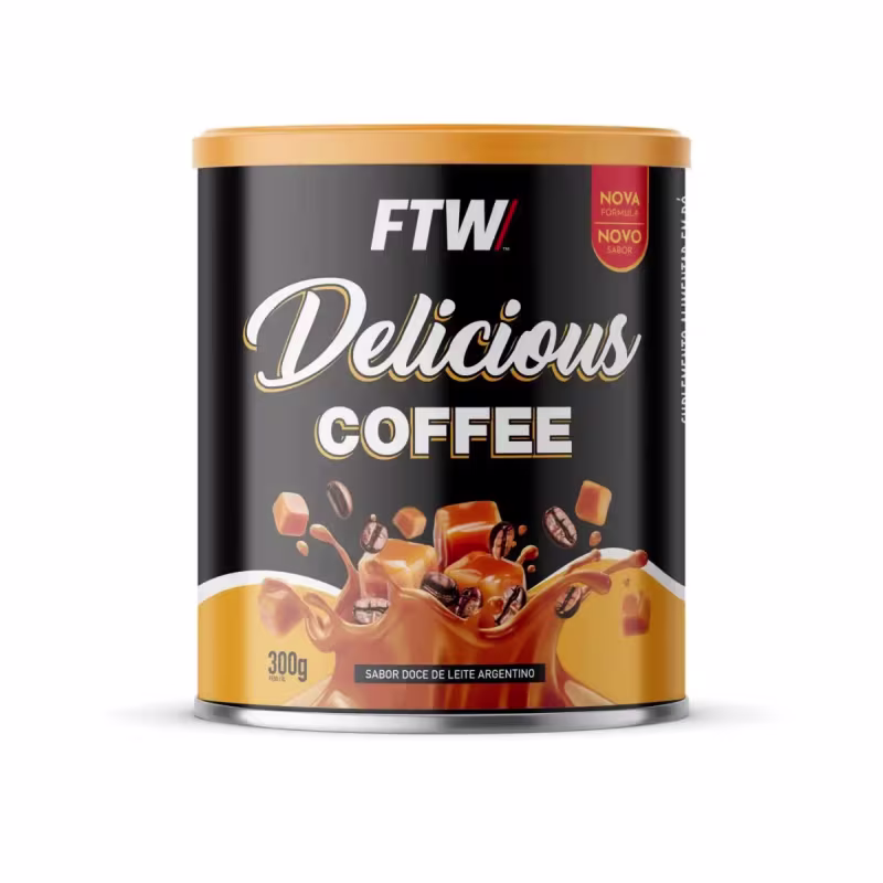 Delicious Coffee - Sabor Doce de Leite - 300G - FTW
