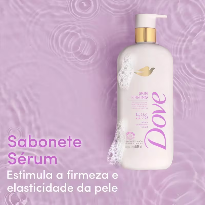Sabonete Líquido Dove Skin Firming 547ml