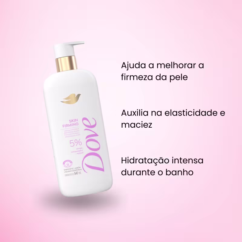 Sabonete Líquido Dove Skin Firming 547ml