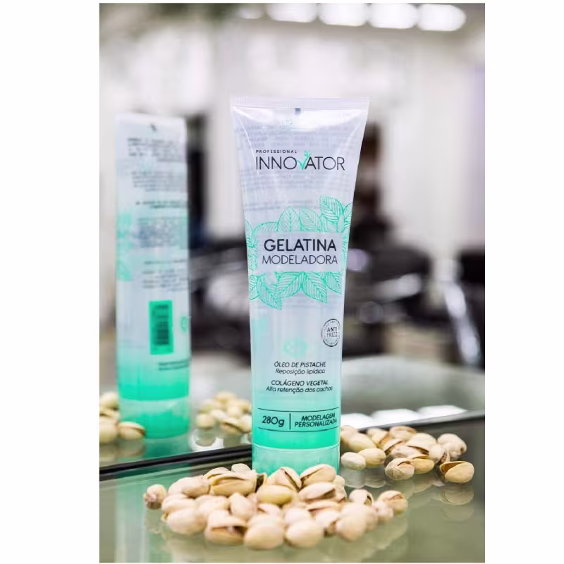 Gelatina Capilar Modeladora Para Cachos Innovator 280ml - Definição dos Cachos