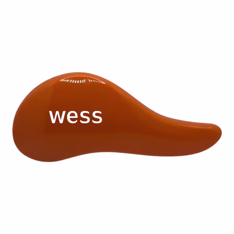 Wess Escova Anti Frizz e Anti Quebra Cor:Laranja