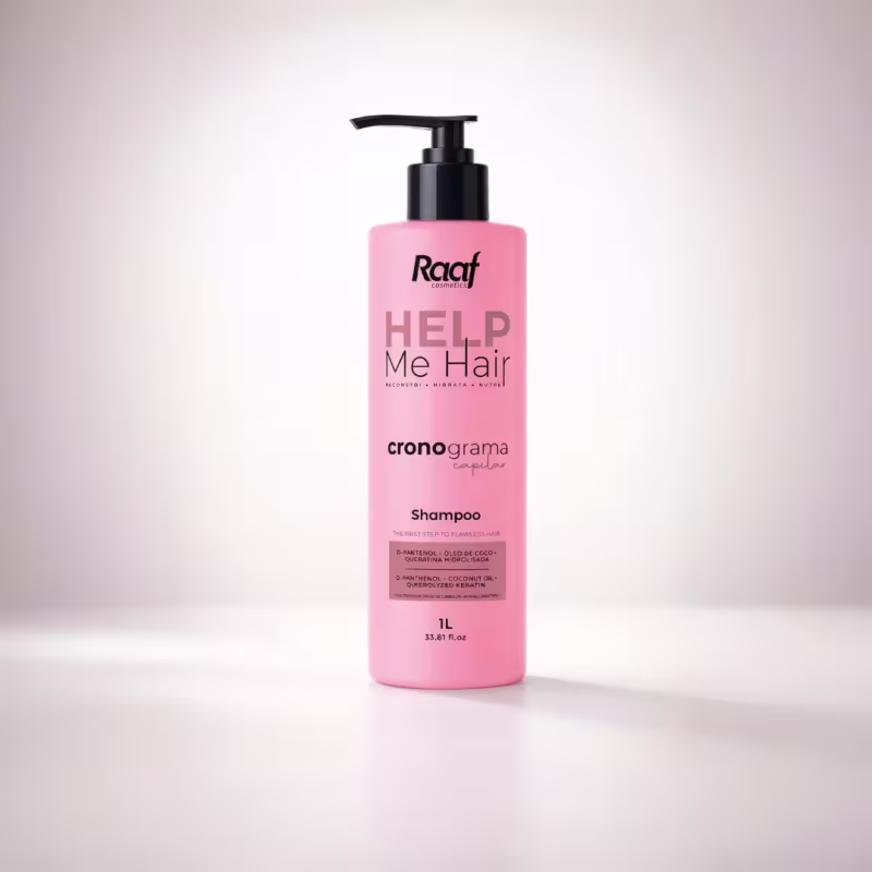Shampoo Nutritivo Help Me Hair Raaf Cosmetics - 1L