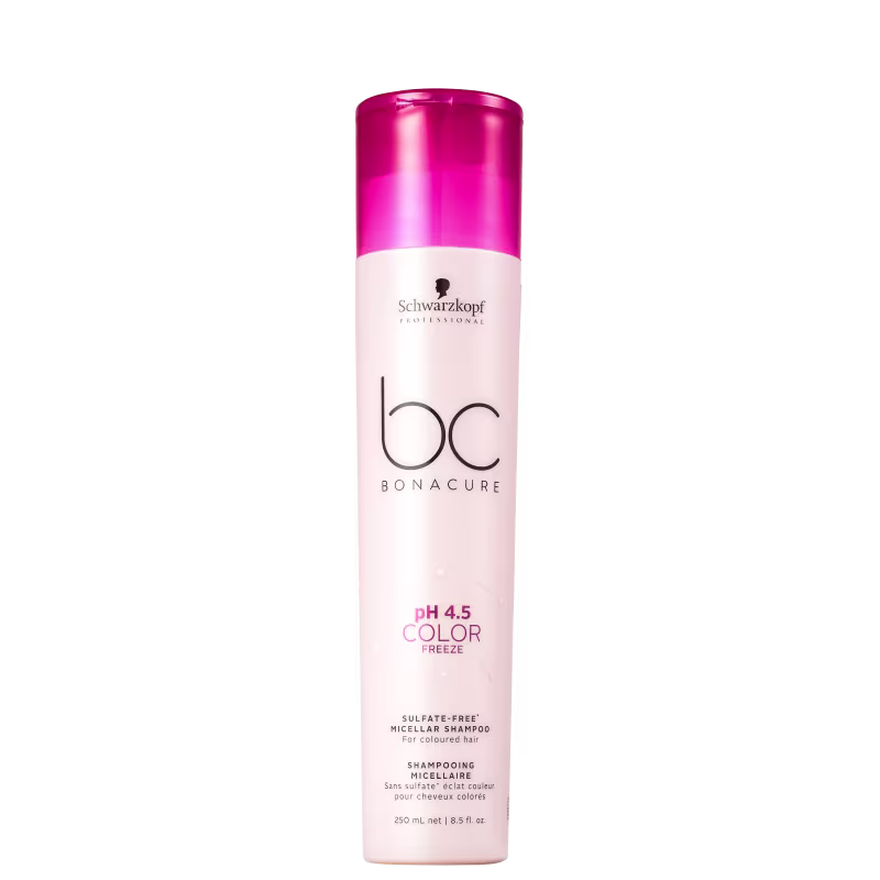 Schwarzkopf Professional BC Bonacure pH 4.5 Color Freeze Micellar - Shampoo sem Sulfato 250ml