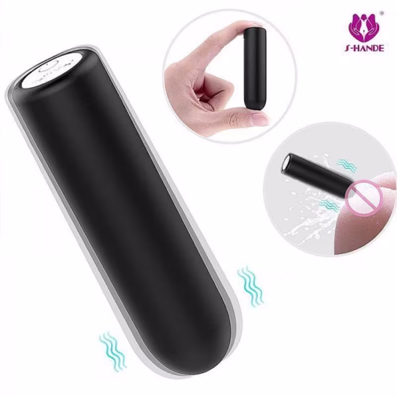 Bullet Estimulador Recarregável Ultra Forte Seed S-Hande - Roxo