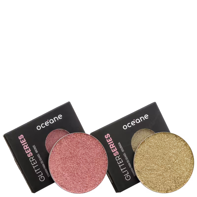 Kit Océane Glitter Bronze Dourado (2 Unidades)
