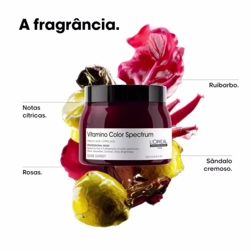 Kit L'Oréal Professionnel Vitamino Color Spectrum (Shampoo 500ml + Máscara 500ml)