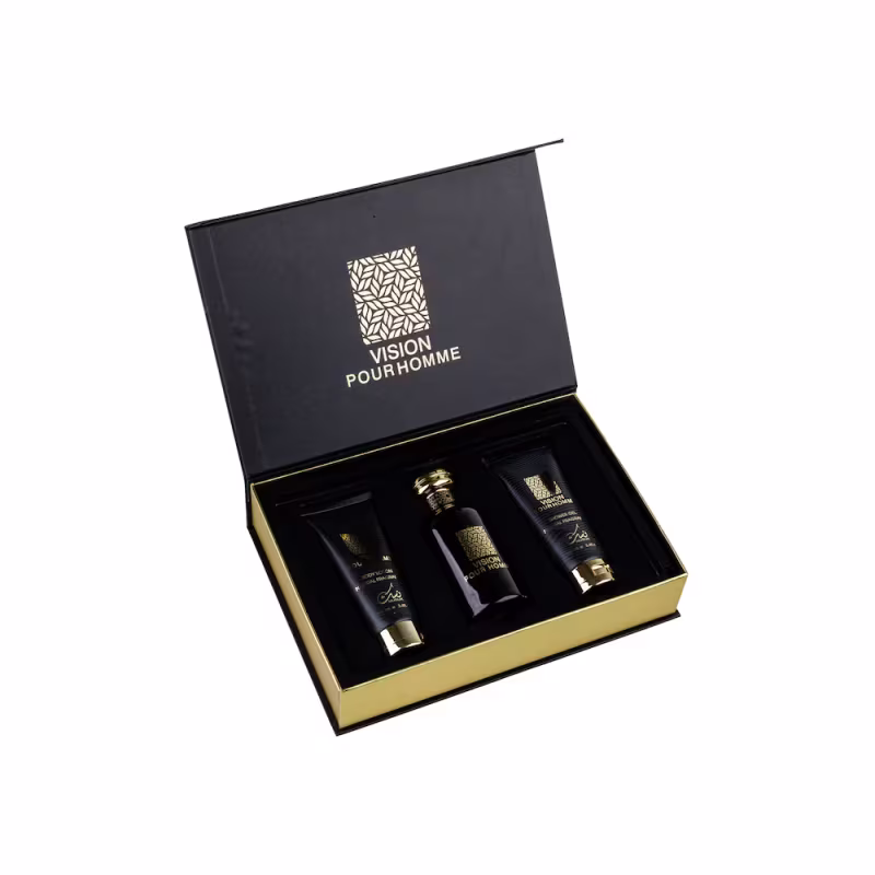 Coffret Vision Pour Homme Nusuk - Eau de Parfum 100ml + Shower Gel 100ml + Body Lotion 100ml