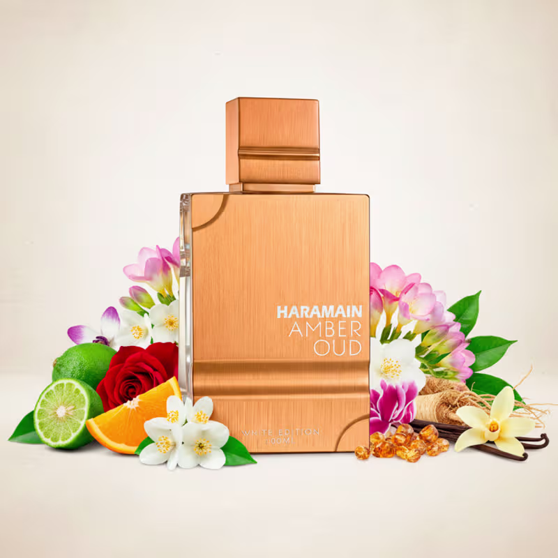 Perfume Al Haramain Amber Oud White Edition Eau De Parfum 100ml
