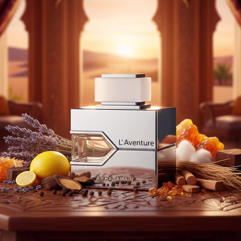 Perfume Masculino Al Haramain L’Aventure Blanche Eau De Parfum 100ml