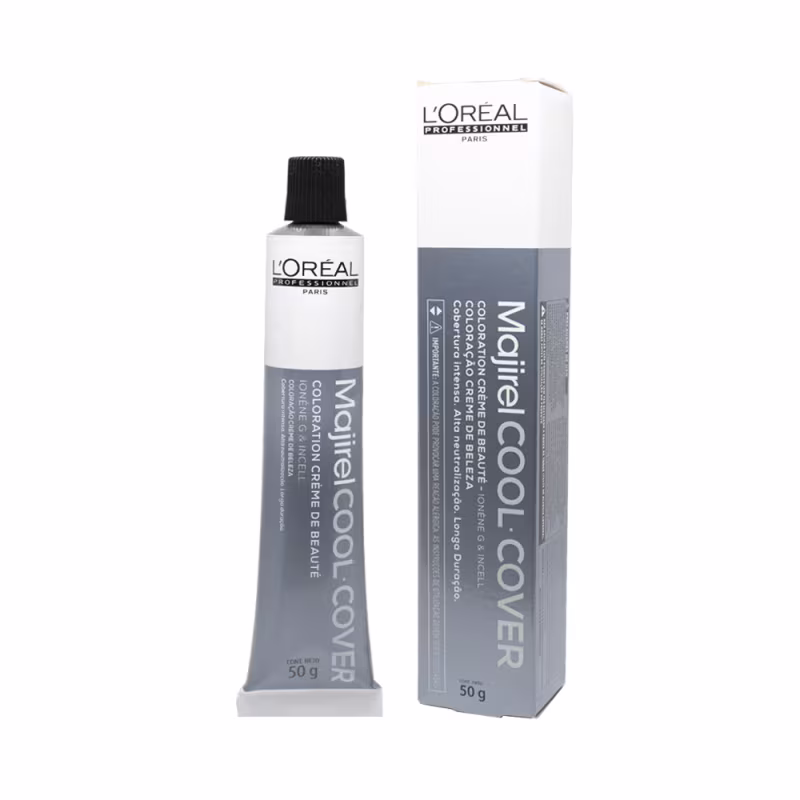 L'Oréal Professionnel Majirel Cool Cover 6.1 Louro Escuro Acinzentado - Coloração Permanente 50g