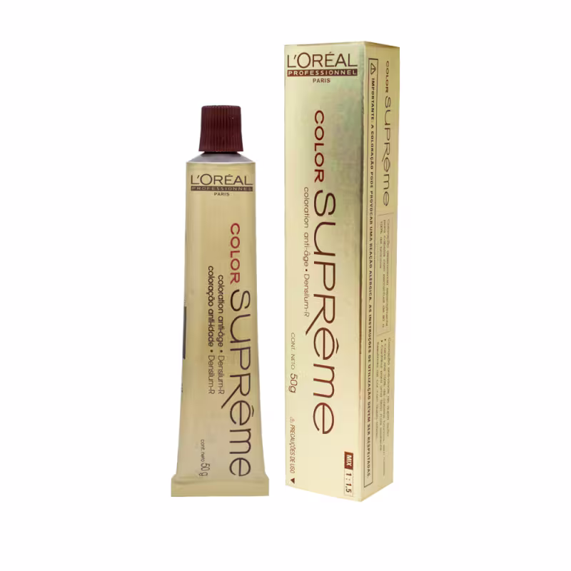 L'Oréal Professionnel Color Suprême 5.41 Castanho Claro Acobreado Acinzentado - Coloração 50g 