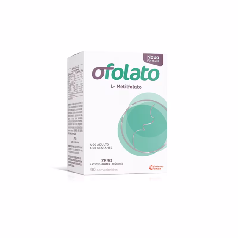 Suplemento Alimentar Ofolato com 90 Comprimidos