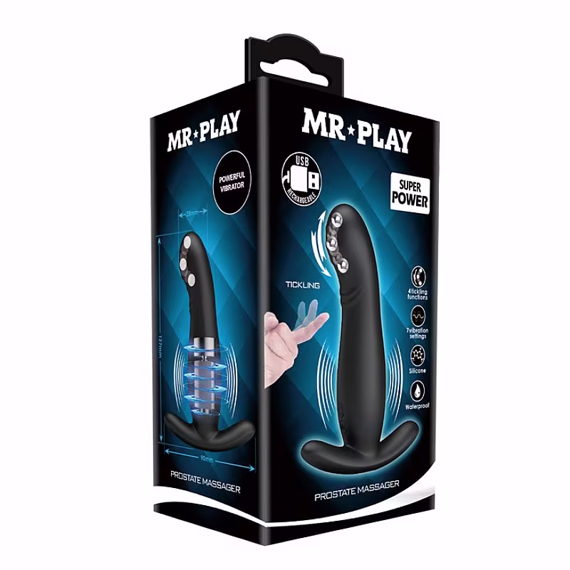 Massageador de Próstata Vibrador Anal MR PLAY Pretty Love