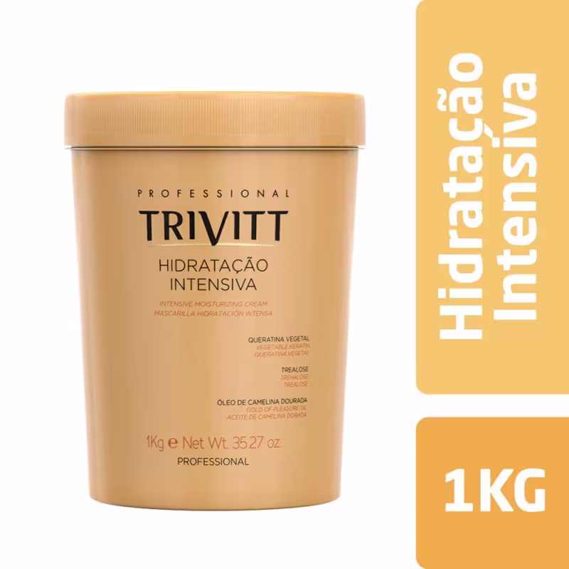 Kit Trivitt Profissional Hidratação Intensiva + Matizante Capilar (4 Itens)