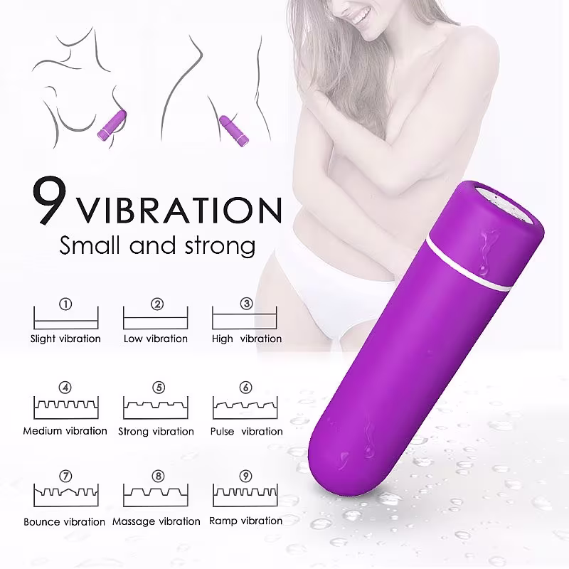 Vibrador Bullet Recarregável Ultra Forte com Controle Remoto Seed S-Hande Pink