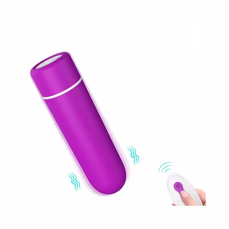 Bullet Recarregável Ultra Forte com Controle Remoto Seed S-Hande - Pink