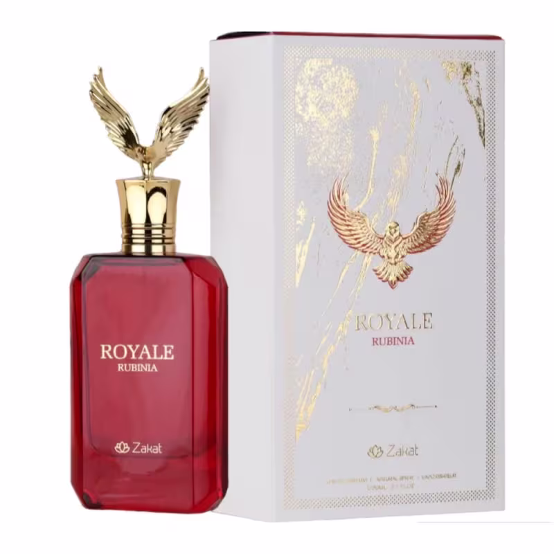 Fragrância Árabe Royale Rubinia 80ml Feminino Eau De Parfum Zakat