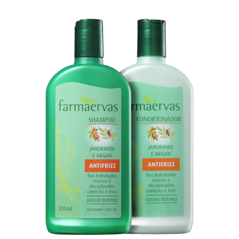 Kit Farmaervas Jaborandi e Argan Duo (2 Produtos)