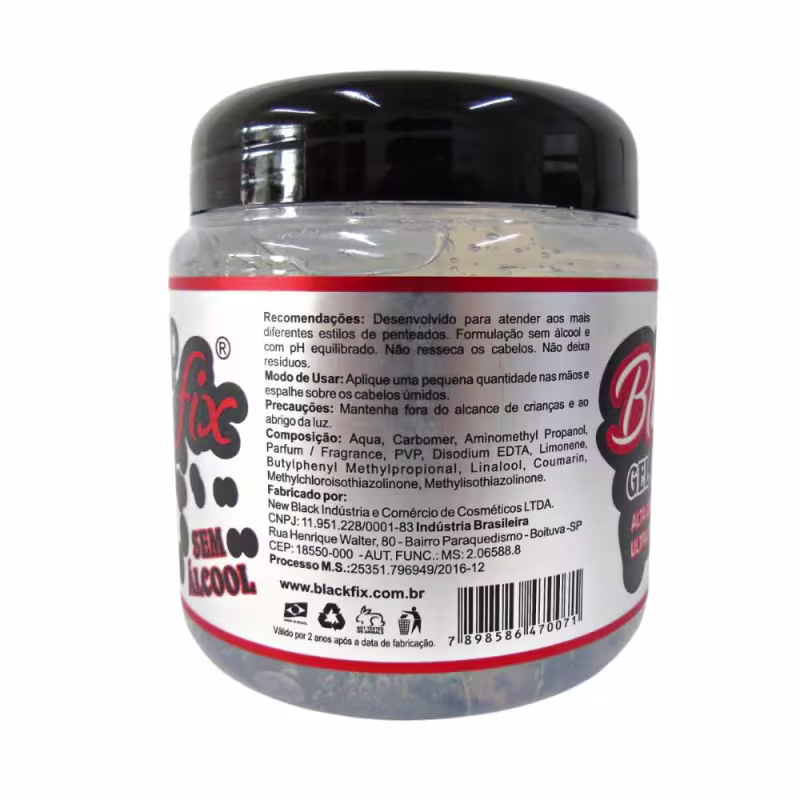 Kit Gel Cola Black Fix 500g C/6
