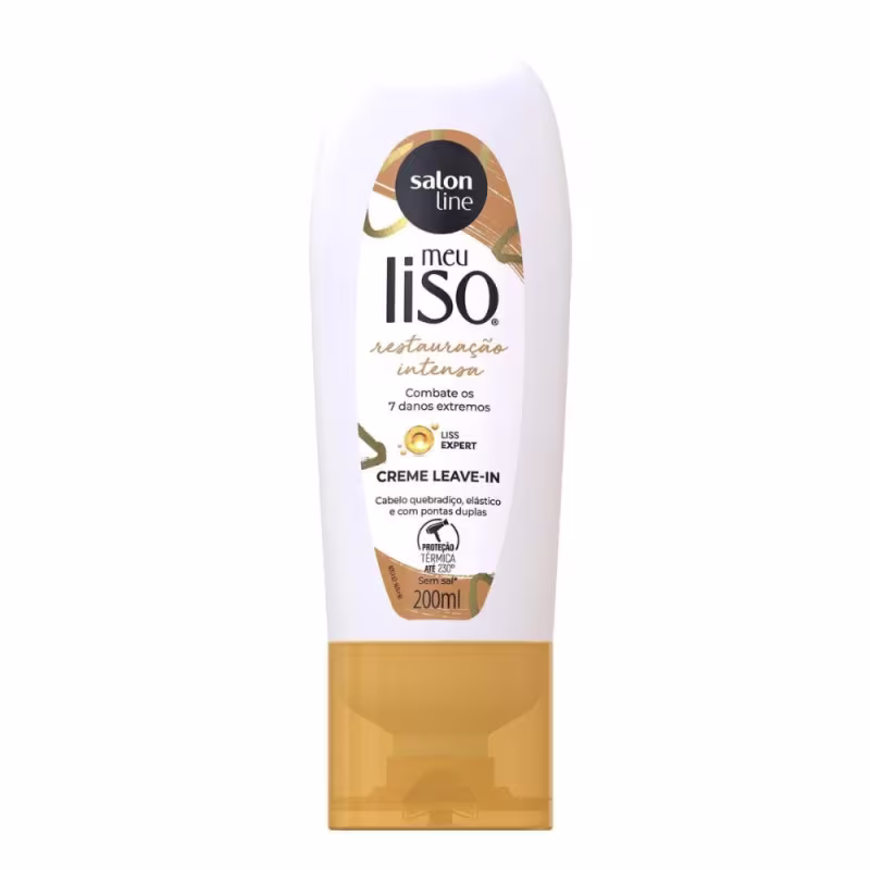 Creme Leave-in Salon Line Meu Liso Restauração Intensa 200ml