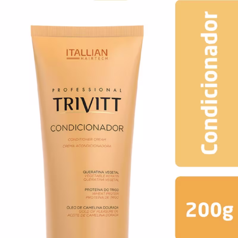 Trivitt Kit Home Care Manutenção + Spray Brilho Intenso (4 Itens)