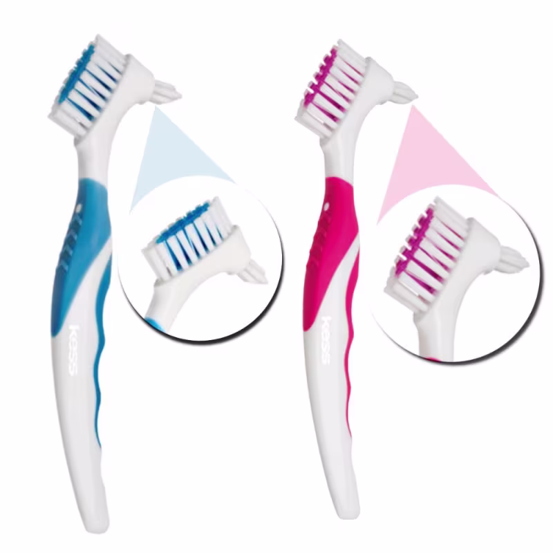Kit Escova Dental Denture Kess Belliz C/2