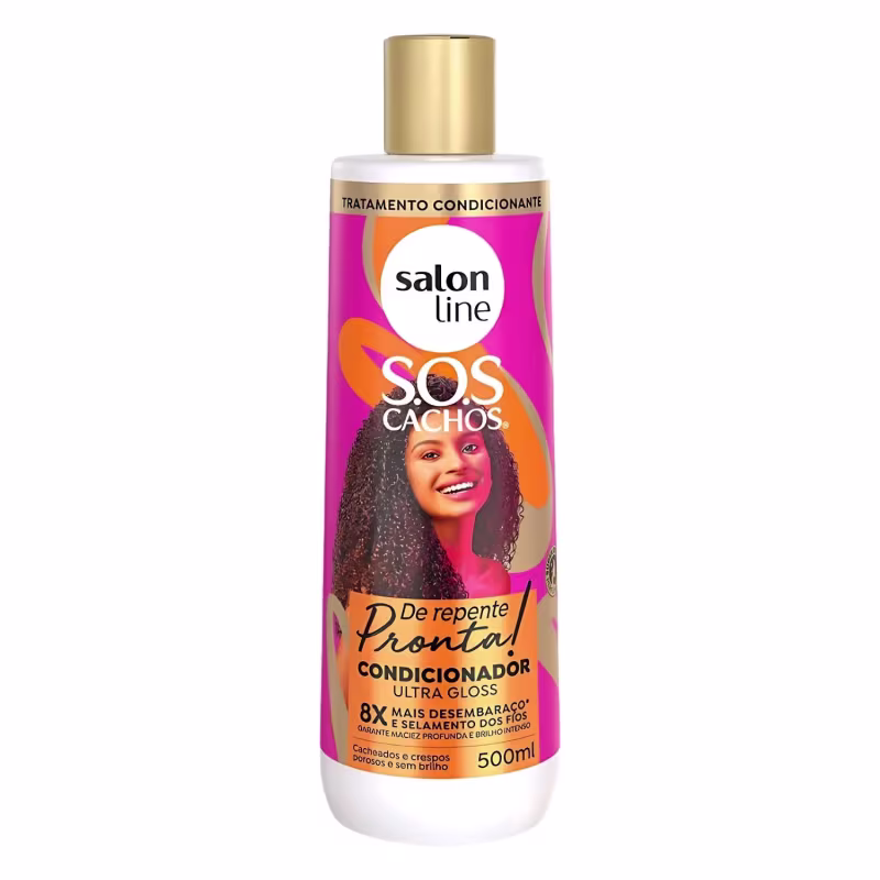 Condicionador Salon Line Sos Cachos De Repente Pronta! 500ml