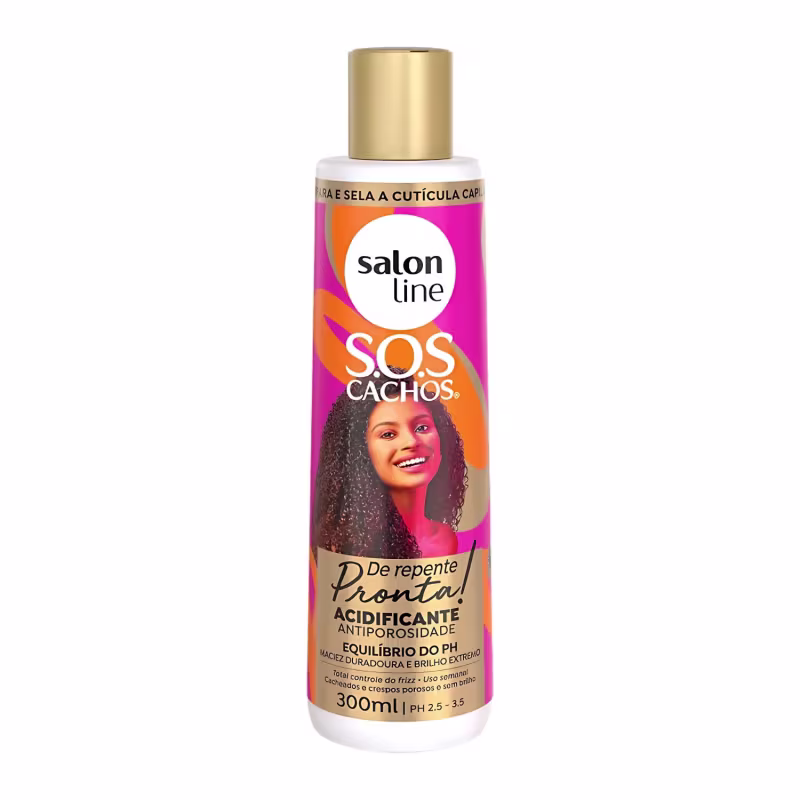 Acidificante Salon Line Sos Cachos De Repente Pronta! 300ml