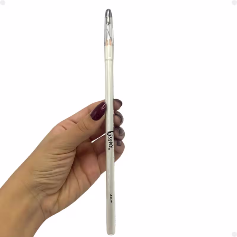 Kit Luisance: 3 Lápis Para Olhos Branco com Apontador Ref. L887-w