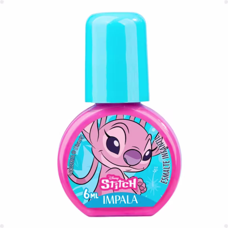 Esmalte Infantil Impala Disney Stitch Amizade de Outro Planeta 6ml