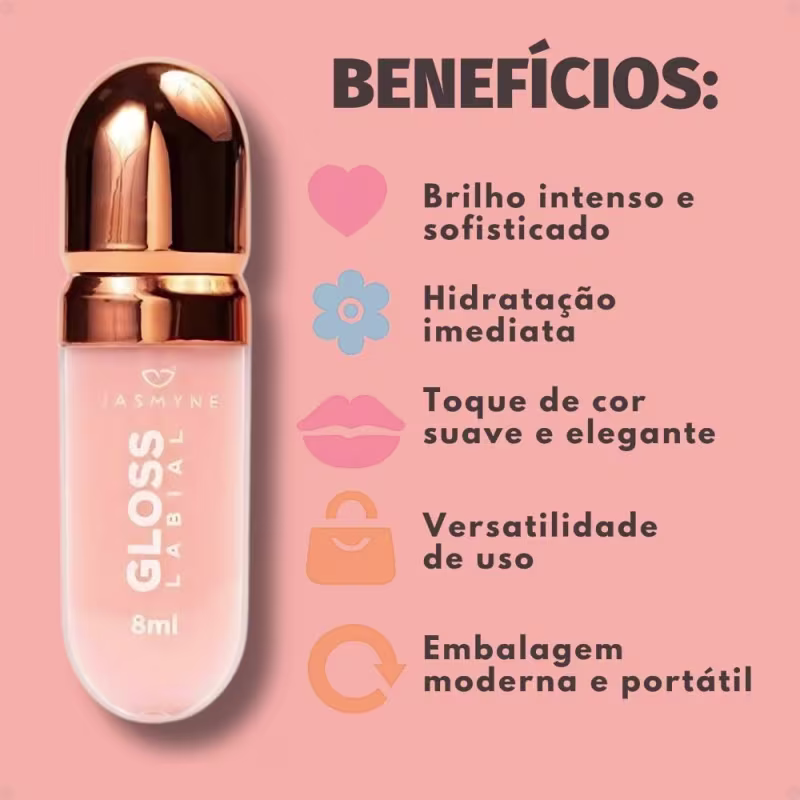 Gloss Labial Jasmyne JS01130-1