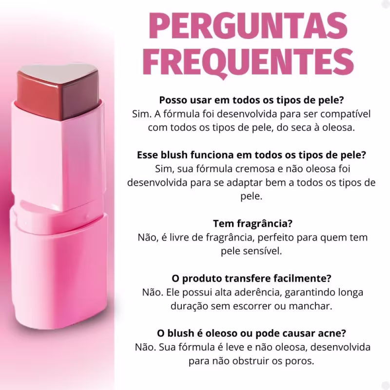 Ruby Rose Dopamine Physical Touch - Blush em Bastão 6,92g