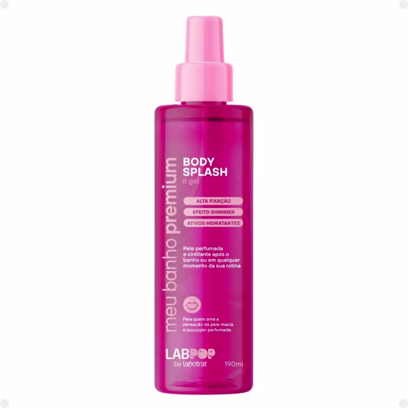Kit LabPop by Labotrat It Girl: Gel de Banho, Mousse Esfoliante, Hidratante Corporal e Body Splash