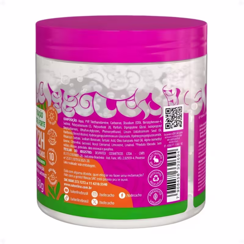 Gelatina Capilar Salon Line #ToDeCacho Definição Intensa 550g
