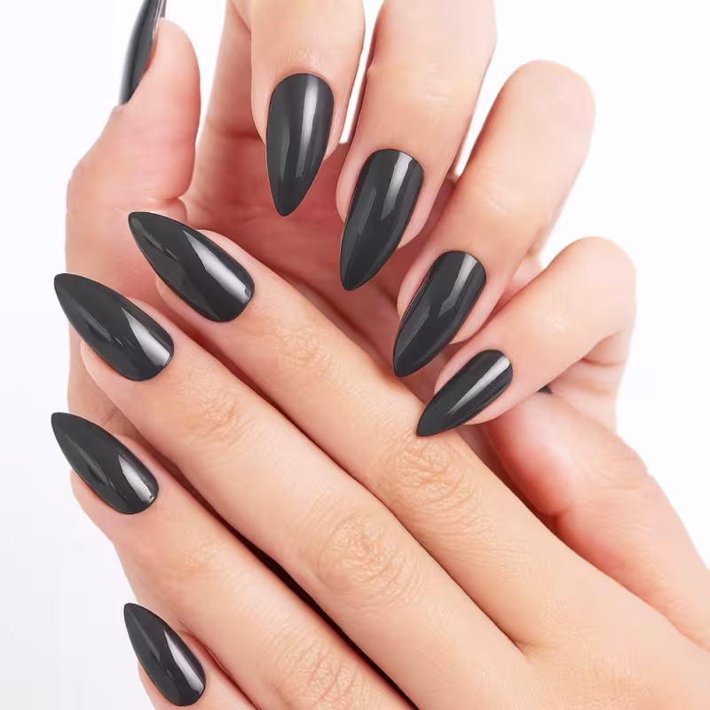 Unhas Postiças Broadway Kiss Ny Classic Colors Stiletto Médio Cool Mint Bco10b