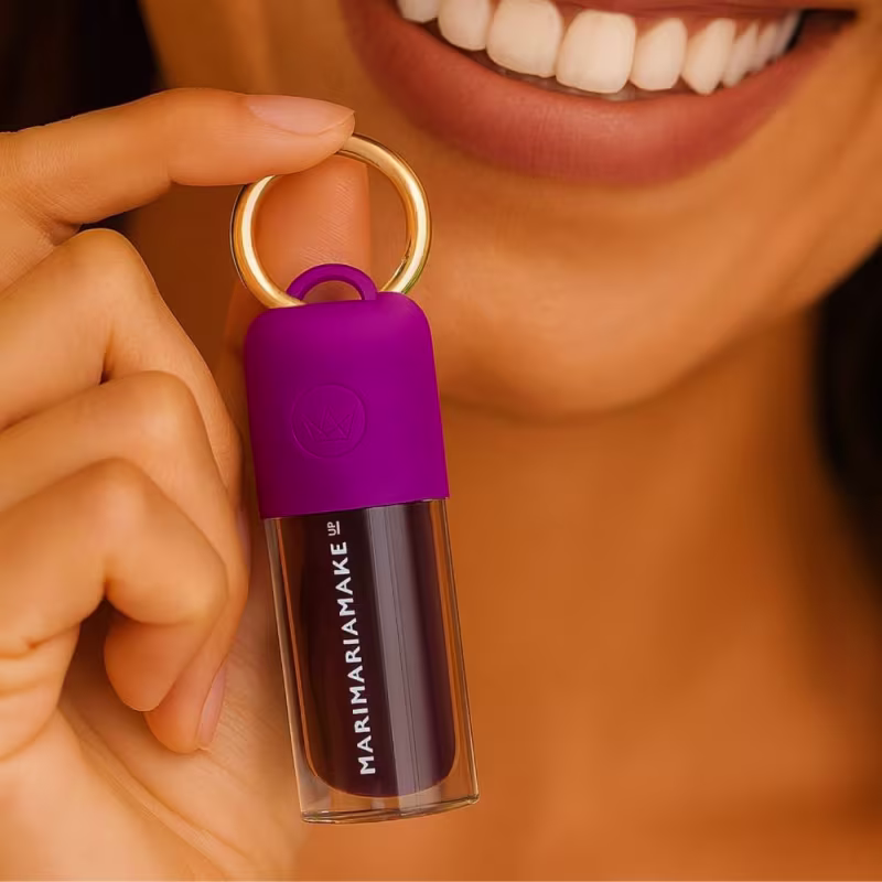 Kit Mari Maria Makeup: Lip Oil Juice Açaí e Case Açaí