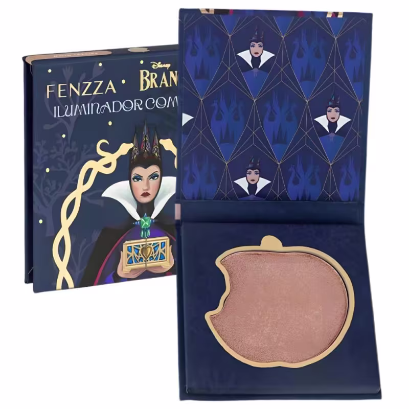 Iluminador Compacto Fenzza Branca De Neve Disney Rainha Má Fairest Glow Dis234