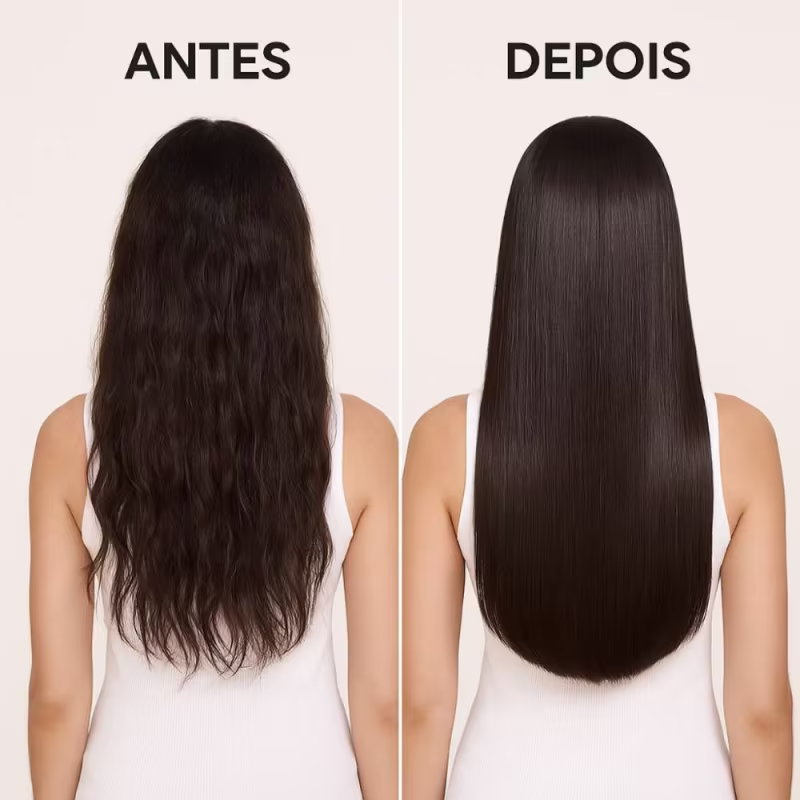 Kit Salon Line Meu Liso Muito + Liso: Shampoo, Condicionador, Máscara 300g, Defrizante e Óleo Bifásico 120ml