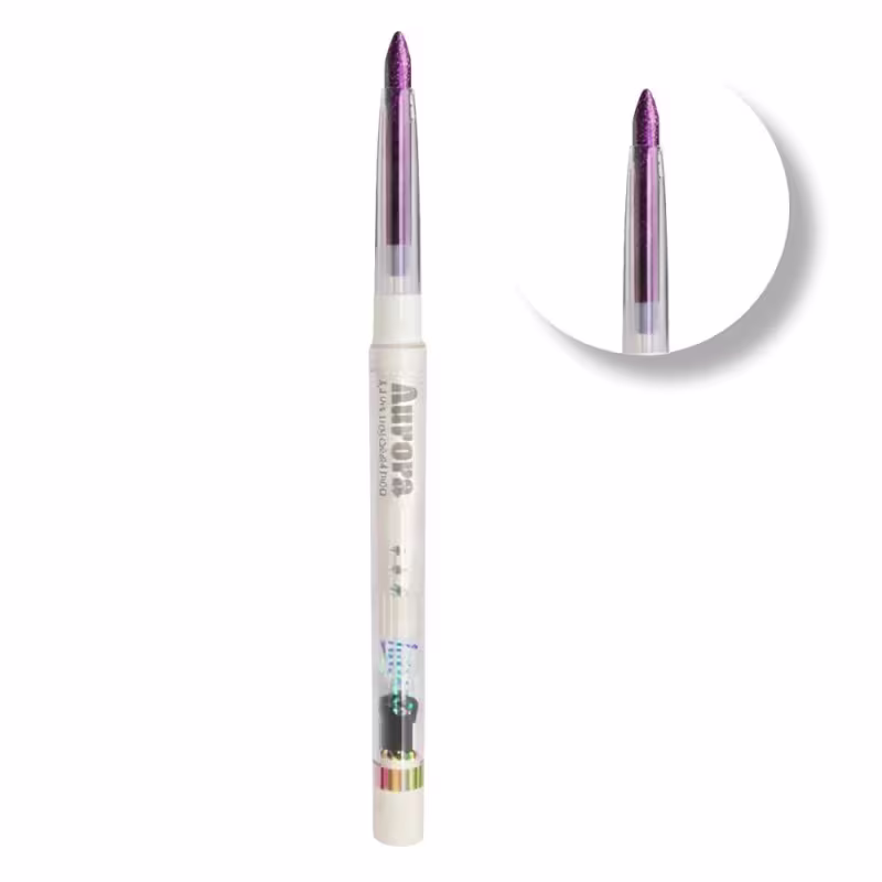 Lápis Holográfico Para Olhos Luisance Aurora Com Apontador Purpura Ref. L17005