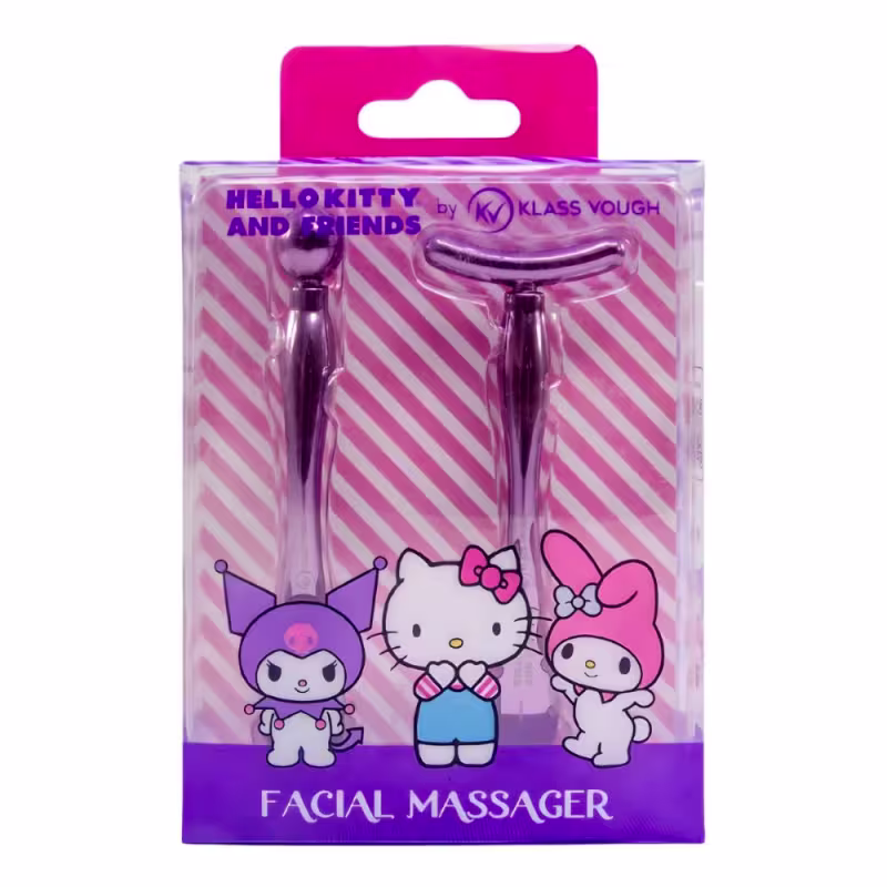 Kit com 2 Massageadores Facial Massager Hello Kitty and Friends by Klass Vough MSHK-02
