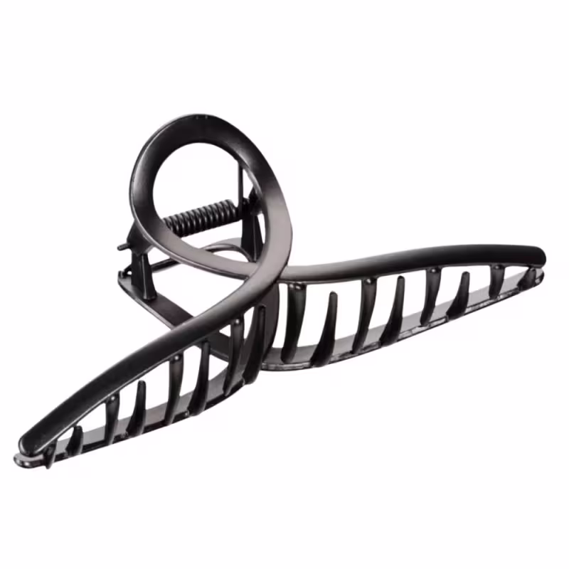 Piranha Para Cabelo Metal Black Laço Pdc63b