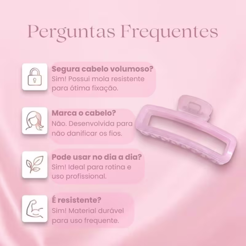 Piranha Para Cabelo Proart Candy Rosa Pdc72b