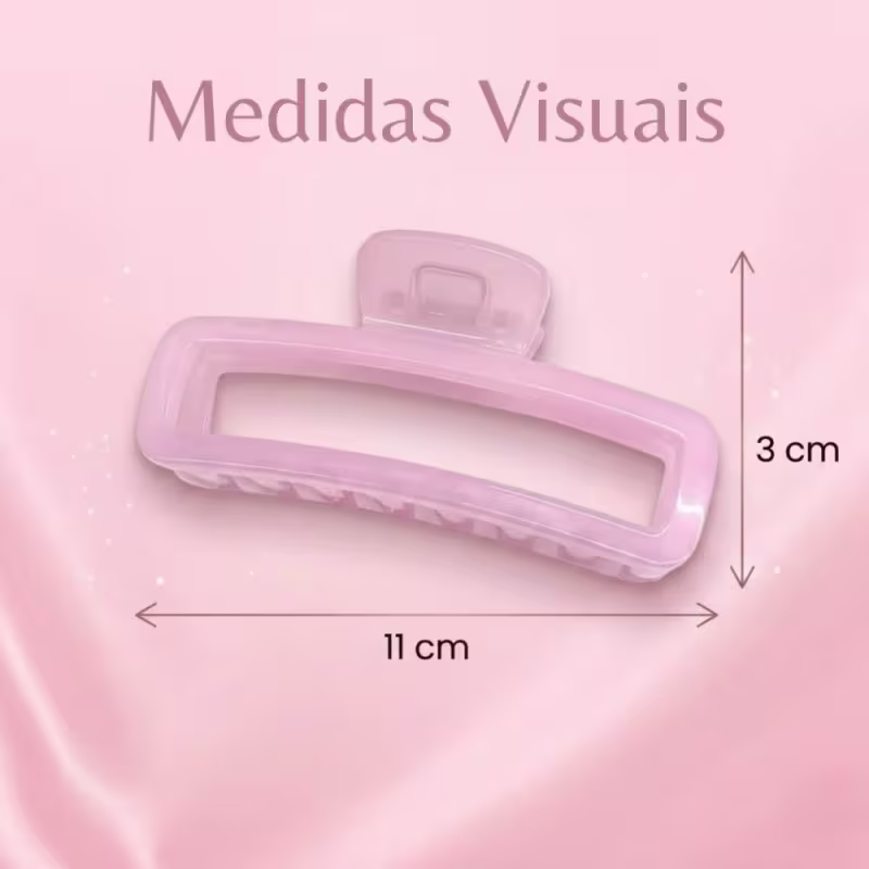 Piranha Para Cabelo Proart Candy Rosa Pdc72b
